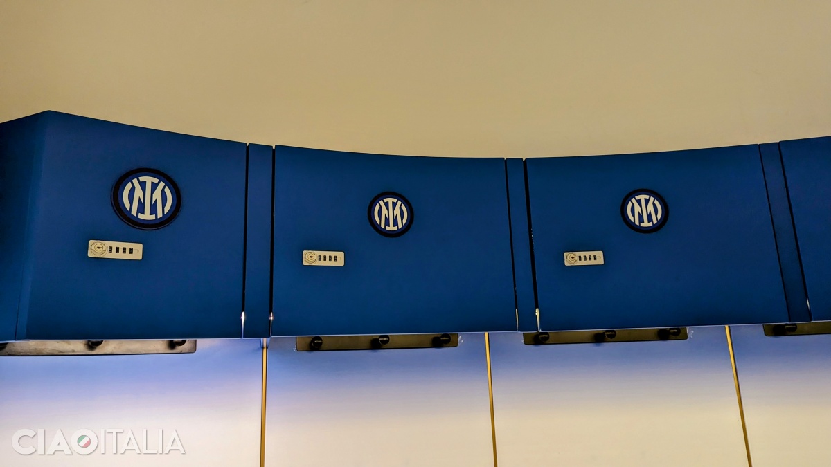 În vestiarul Inter Milano