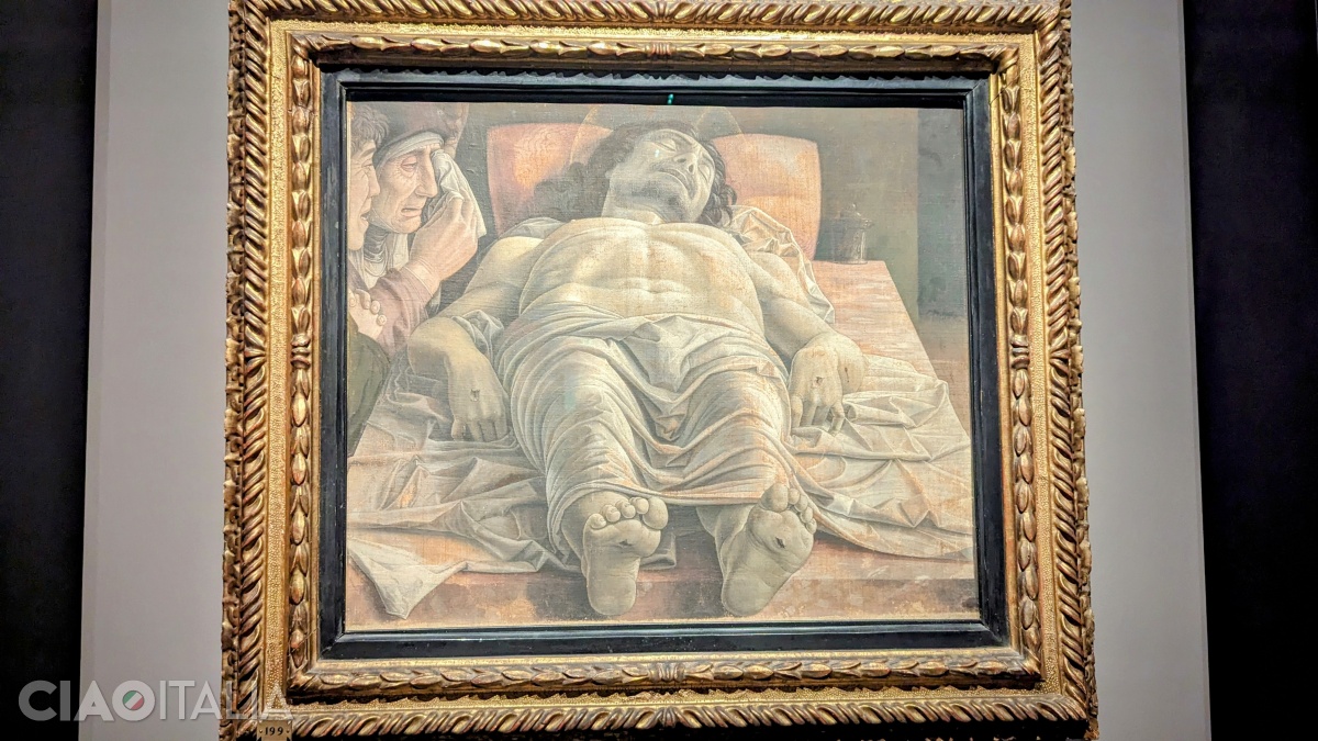 Andrea Mantegna - "Hristos mort" (circa 1483)