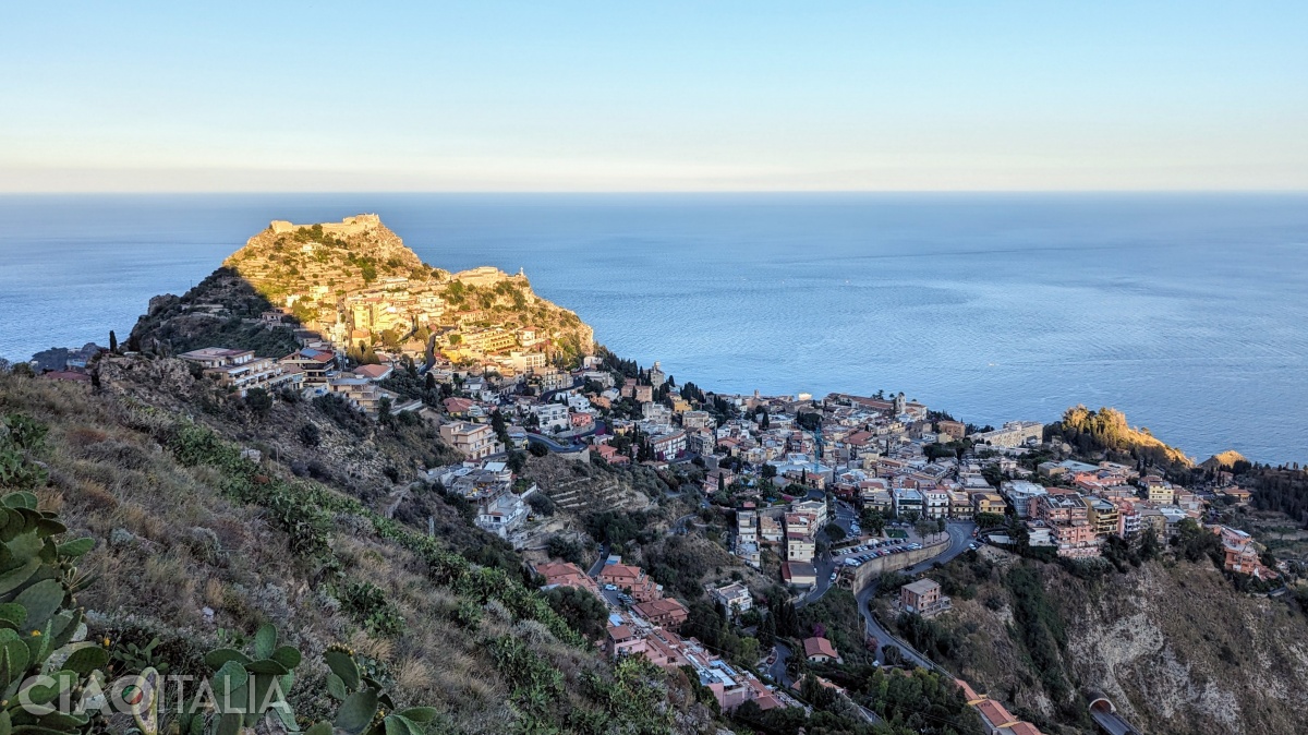 Vederea spre Taormina