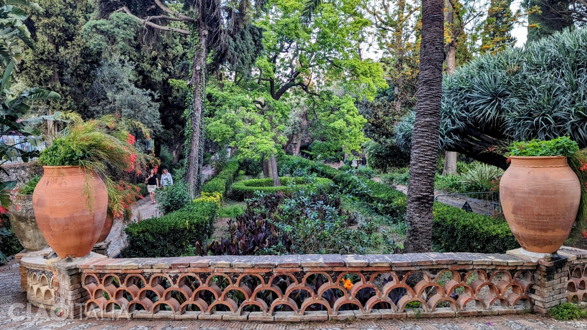 Parcul Villa Comunale din Taormina