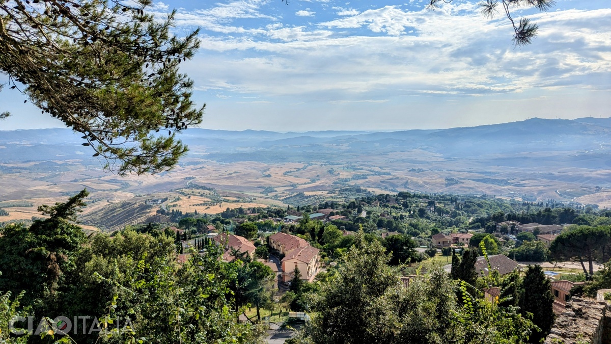 Vederea spre Val di Cecina