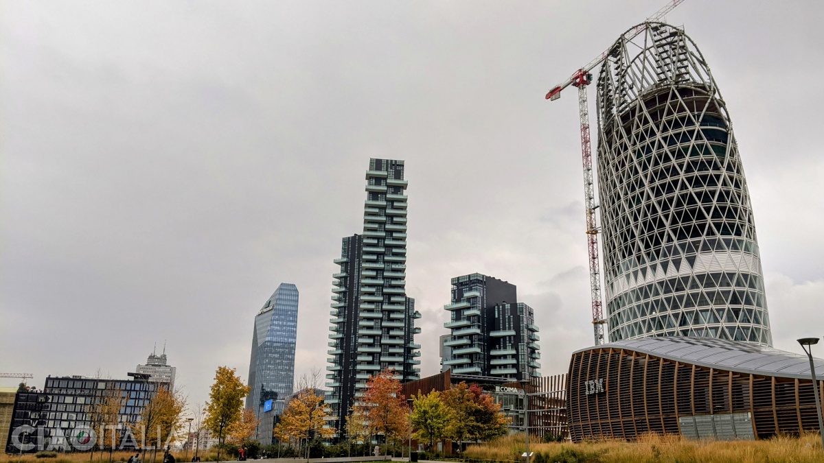 Zgârie-nori în cartierul Porta Nuova