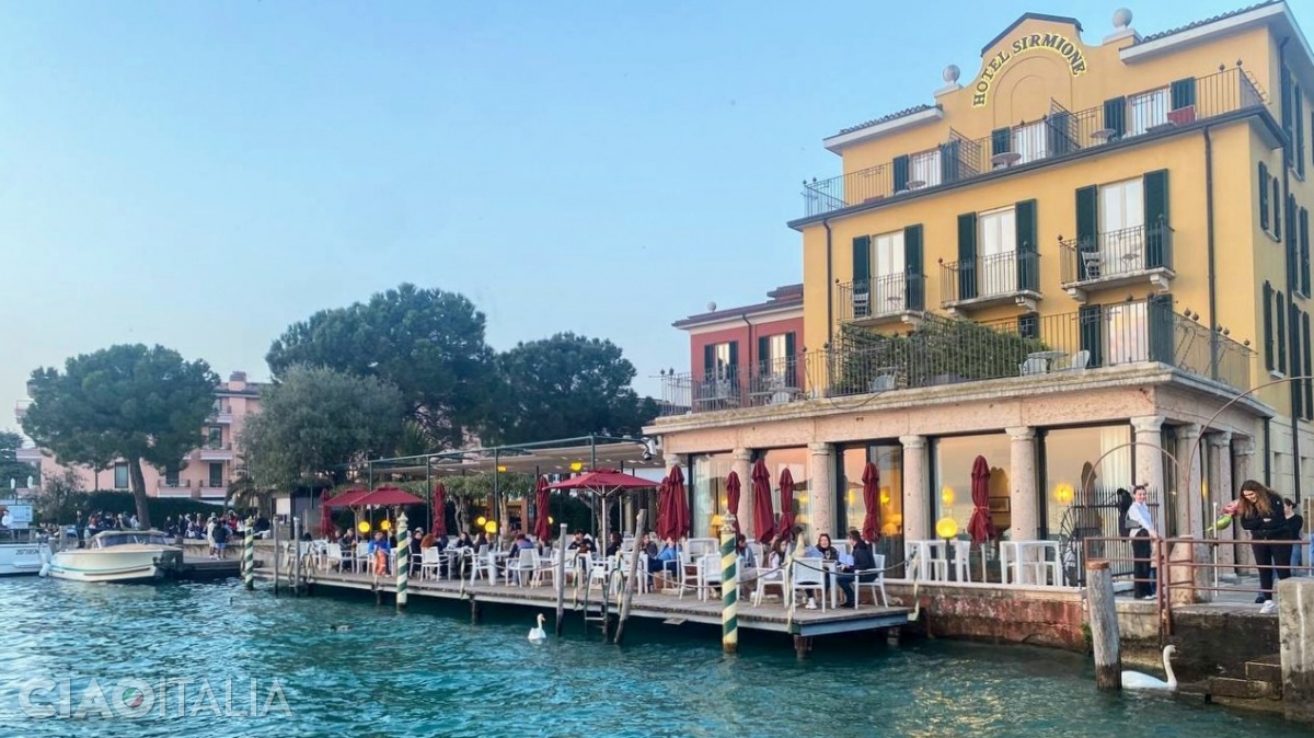 Sirmione, pe malul Lacului Garda