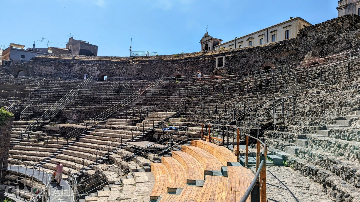 Teatrul roman din Catania